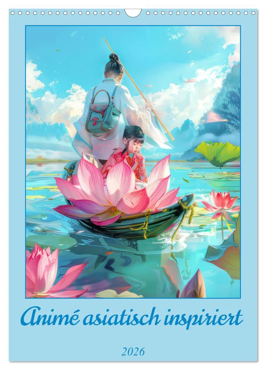 Cover: 9783516248906 | Animé asiatisch inspiriert (Wandkalender 2026 DIN A3 hoch),...