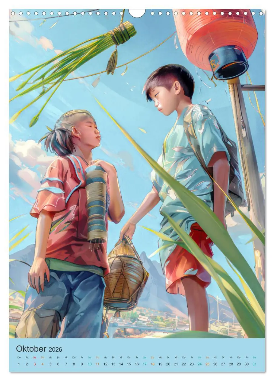 Bild: 9783516248906 | Animé asiatisch inspiriert (Wandkalender 2026 DIN A3 hoch),...