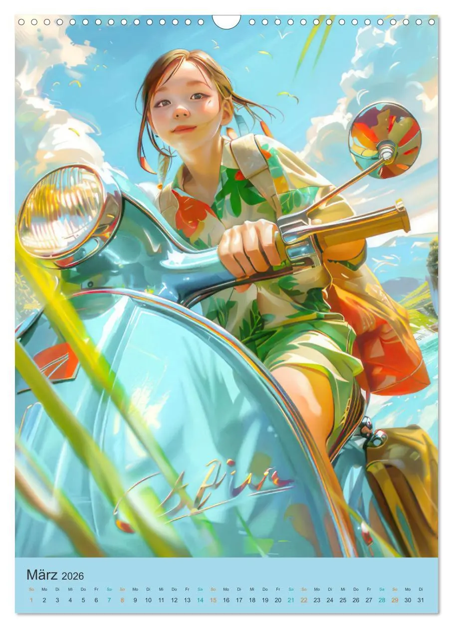 Bild: 9783516248906 | Animé asiatisch inspiriert (Wandkalender 2026 DIN A3 hoch),...