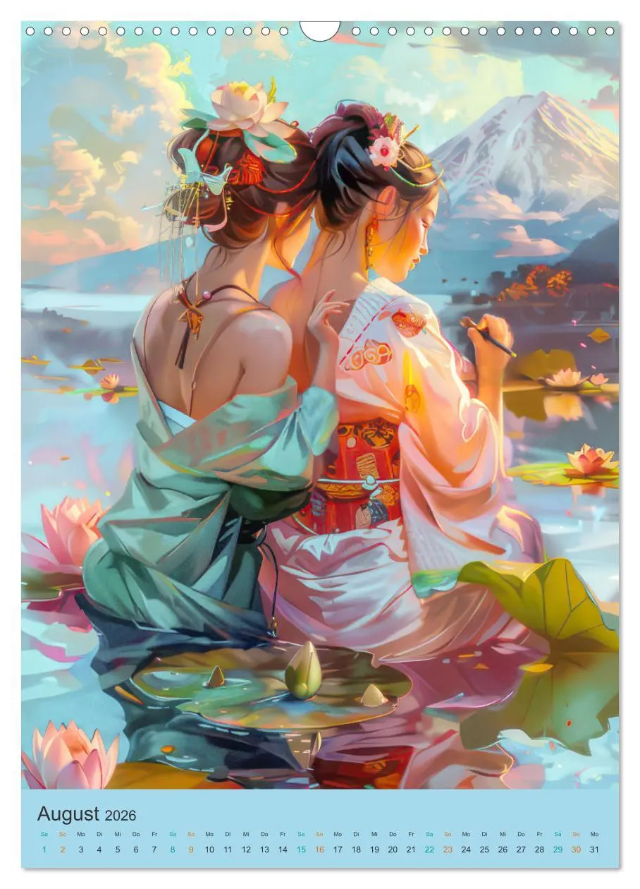 Bild: 9783516248906 | Animé asiatisch inspiriert (Wandkalender 2026 DIN A3 hoch),...