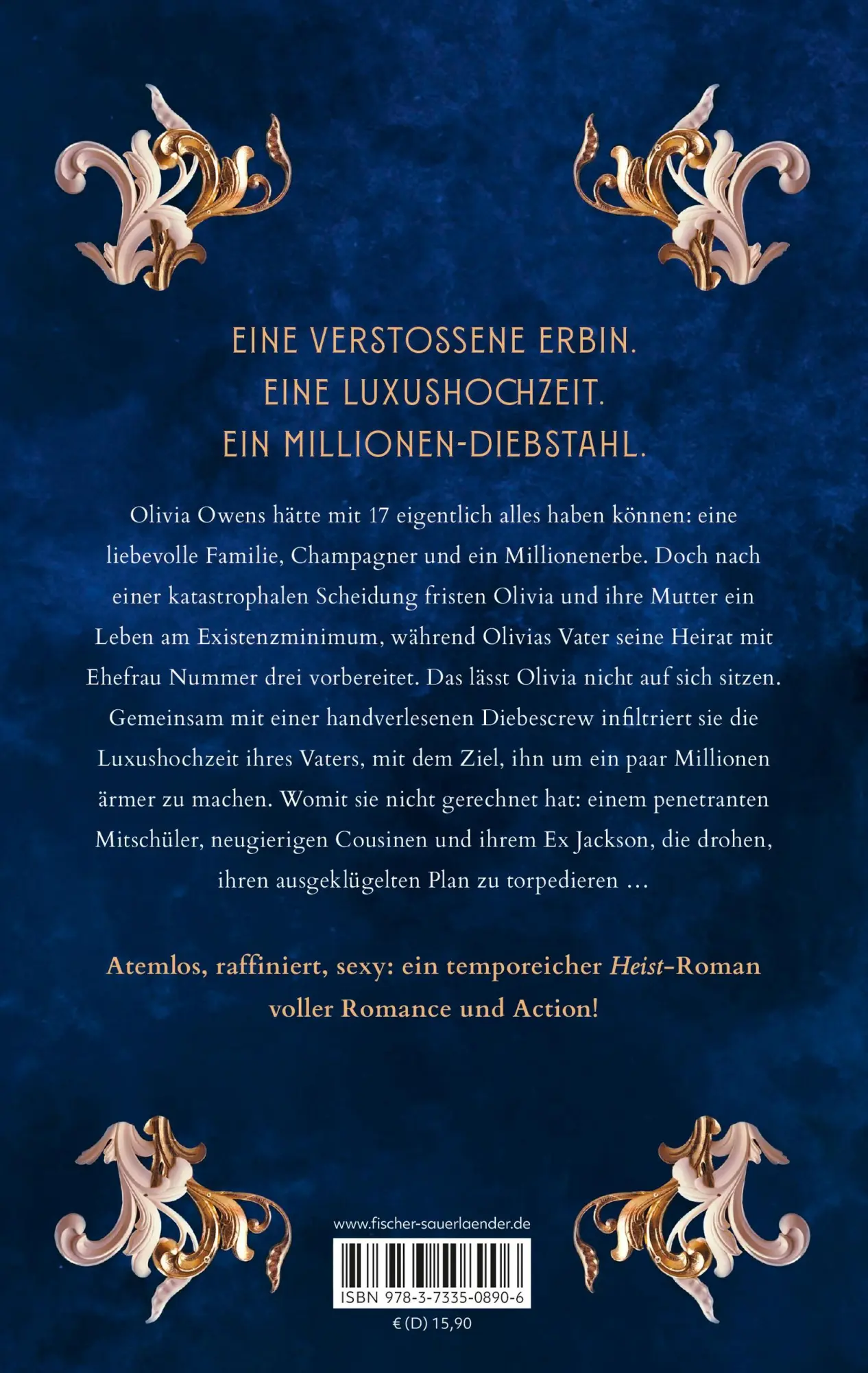 Rückseite: 9783733508906 | Heiress Takes All | Emily Wibberley (u. a.) | Taschenbuch | 464 S.