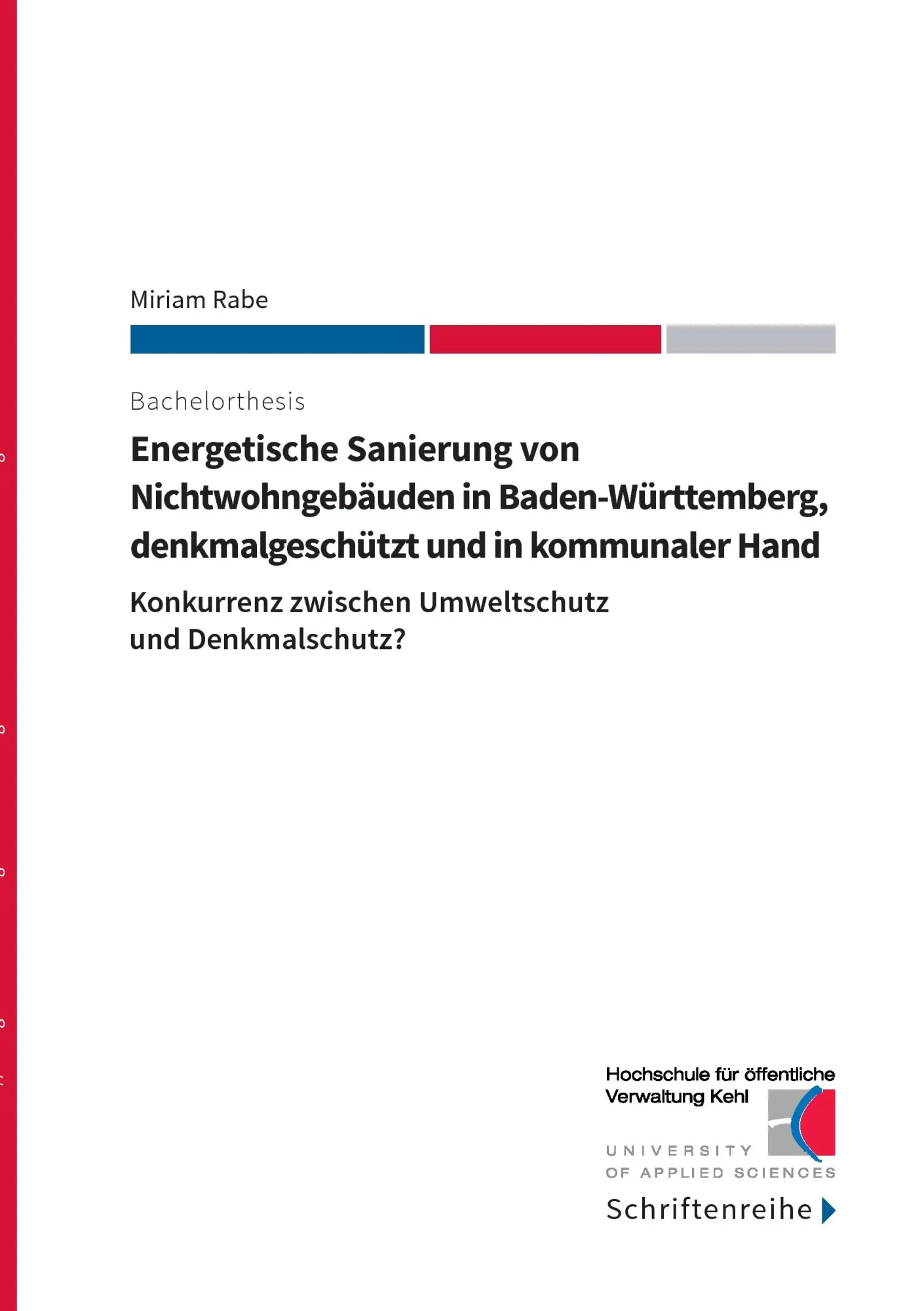Cover: 9783738628906 | Energetische Sanierung von Nichtwohngebäuden in Baden-Württemberg,...