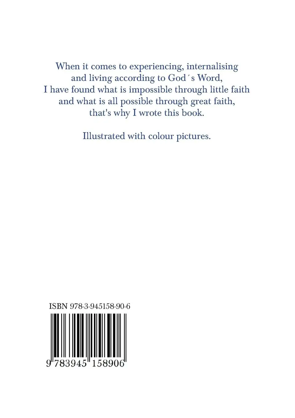 Rückseite: 9783945158906 | Christian Words for Morning, Noon and Evening | Olaf Huth | Buch