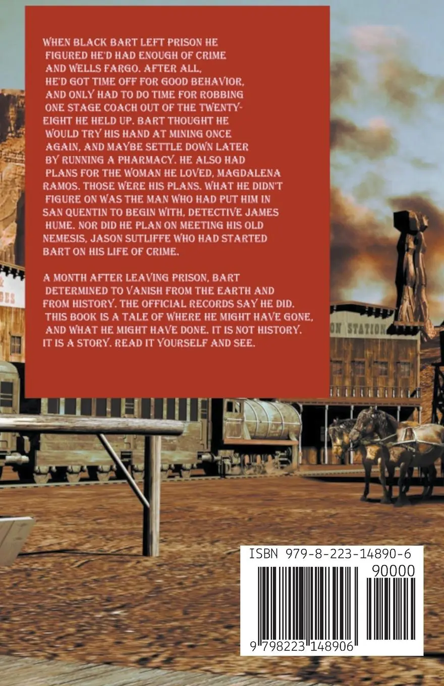 Rückseite: 9798223148906 | Black Bart Reborn | Steve Bartholomew | Taschenbuch | Englisch | 2022
