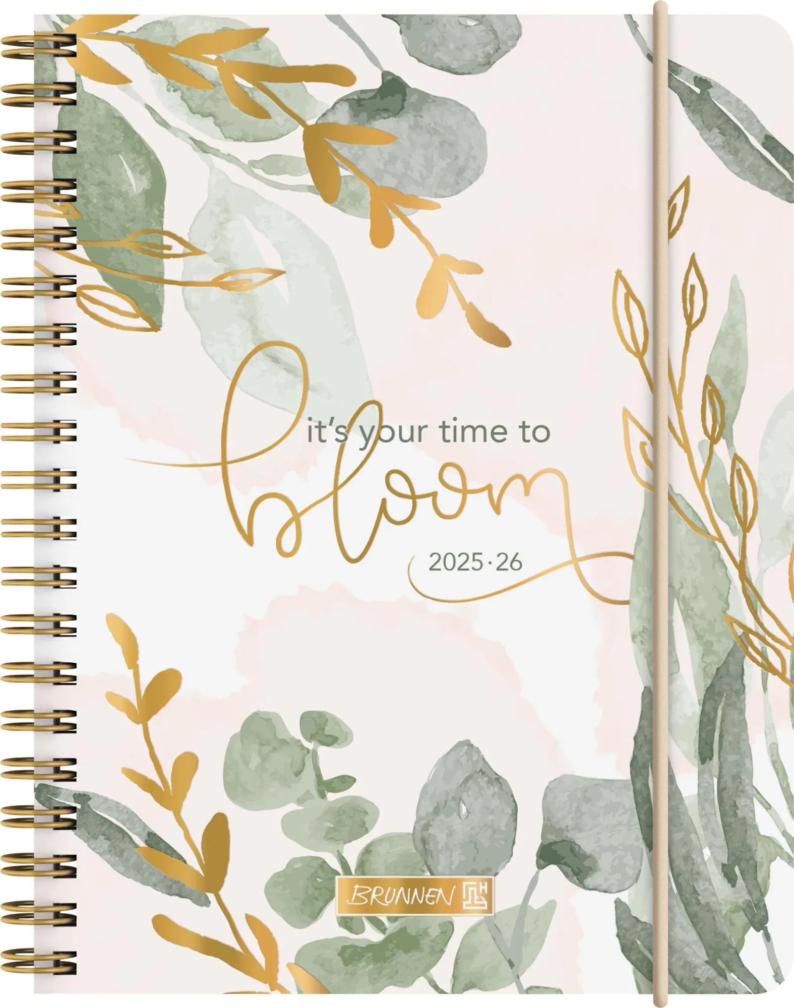 Cover: 4061947139006 | BRUNNEN Schülerkalender (2025/2026) "Bloom", 2 Seiten = 1 Woche,...