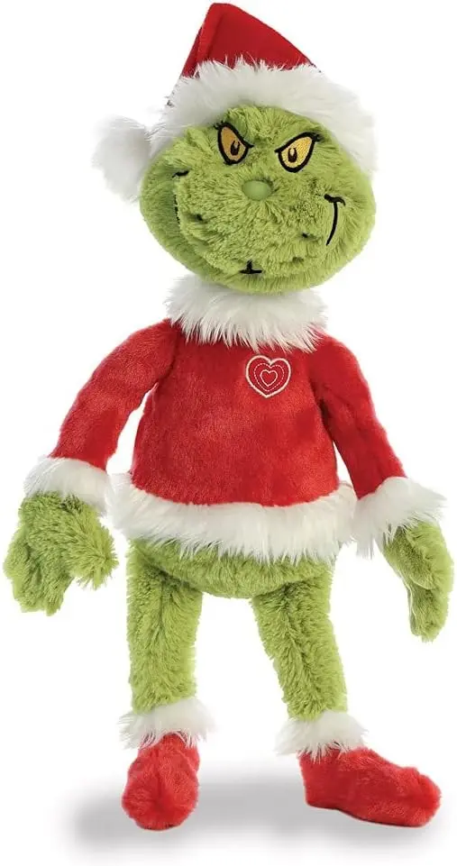 Cover: 5034566159006 | Aurora 15900 - Dr. Seuss Grinch Santa, Plüschfigur, ca. 48 cm | AURORA