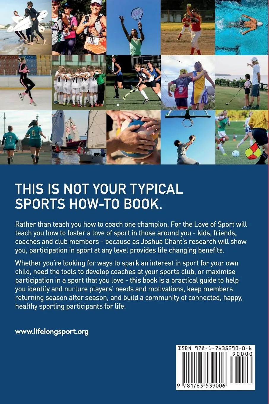 Rückseite: 9781763539006 | For the Love of Sport | Joshua Chant | Taschenbuch | Englisch | 2024