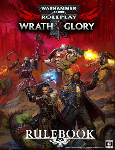 Cover: 9781913569006 | Wrath &amp; Glory Core Rulebook | englisch | Cubicle 7 | EAN 9781913569006