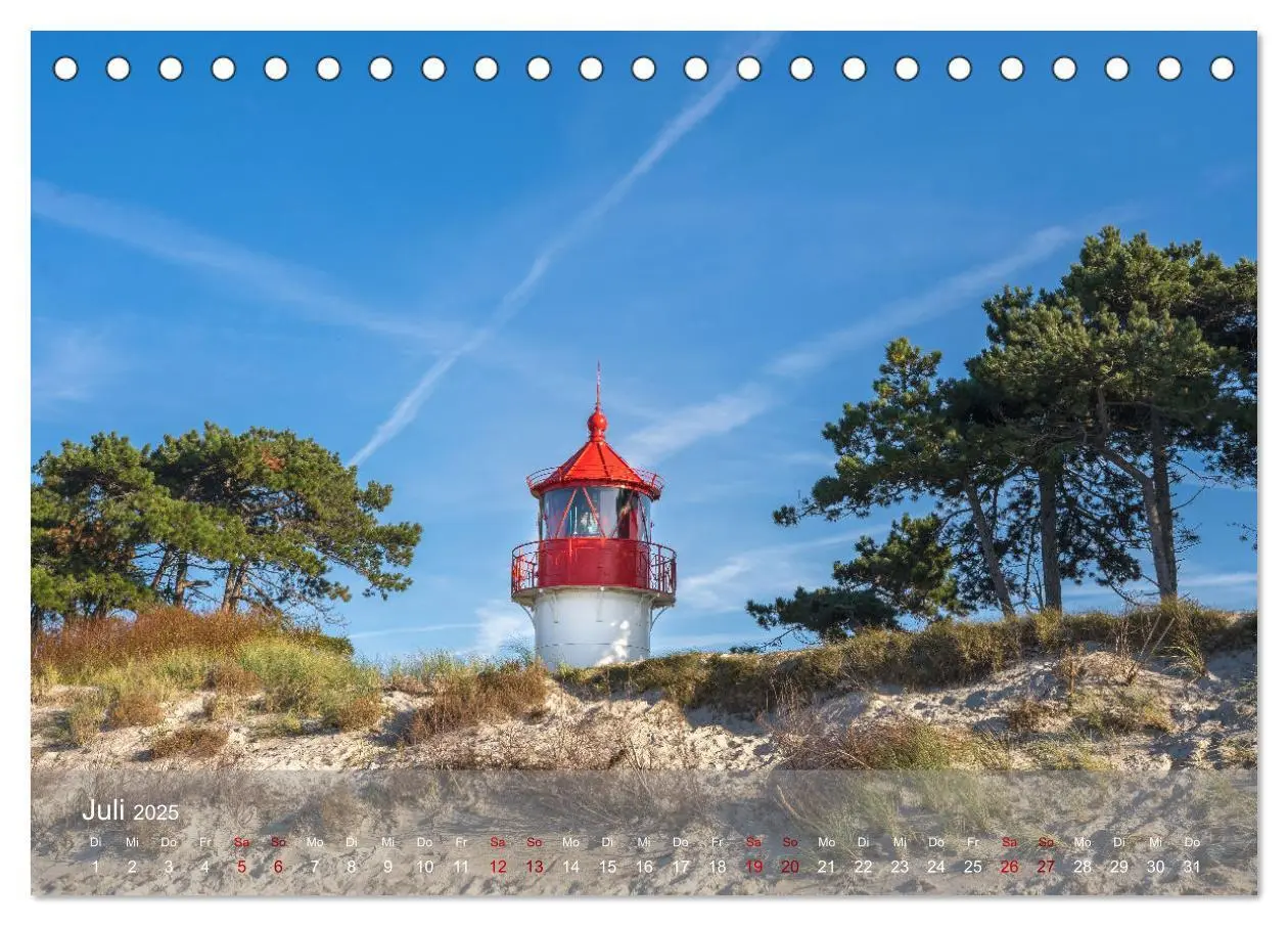 Bild: 9783383869006 | Inseelfeeling - Hiddensee (Tischkalender 2025 DIN A5 quer),...