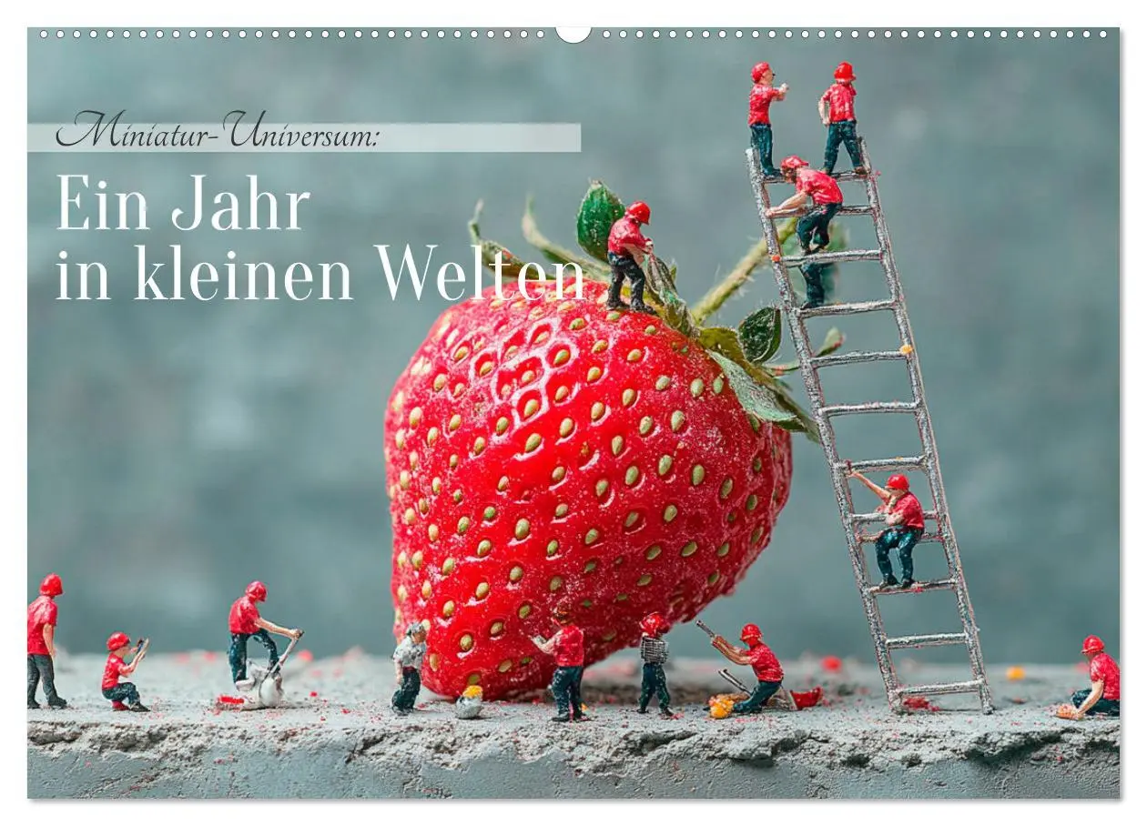 Cover: 9783457359006 | Miniatur-Universum: Ein Jahr in kleinen Welten (Wandkalender 2026...