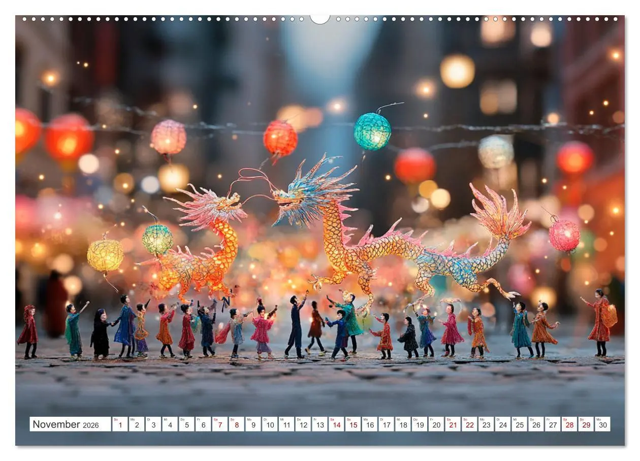 Bild: 9783457359006 | Miniatur-Universum: Ein Jahr in kleinen Welten (Wandkalender 2026...