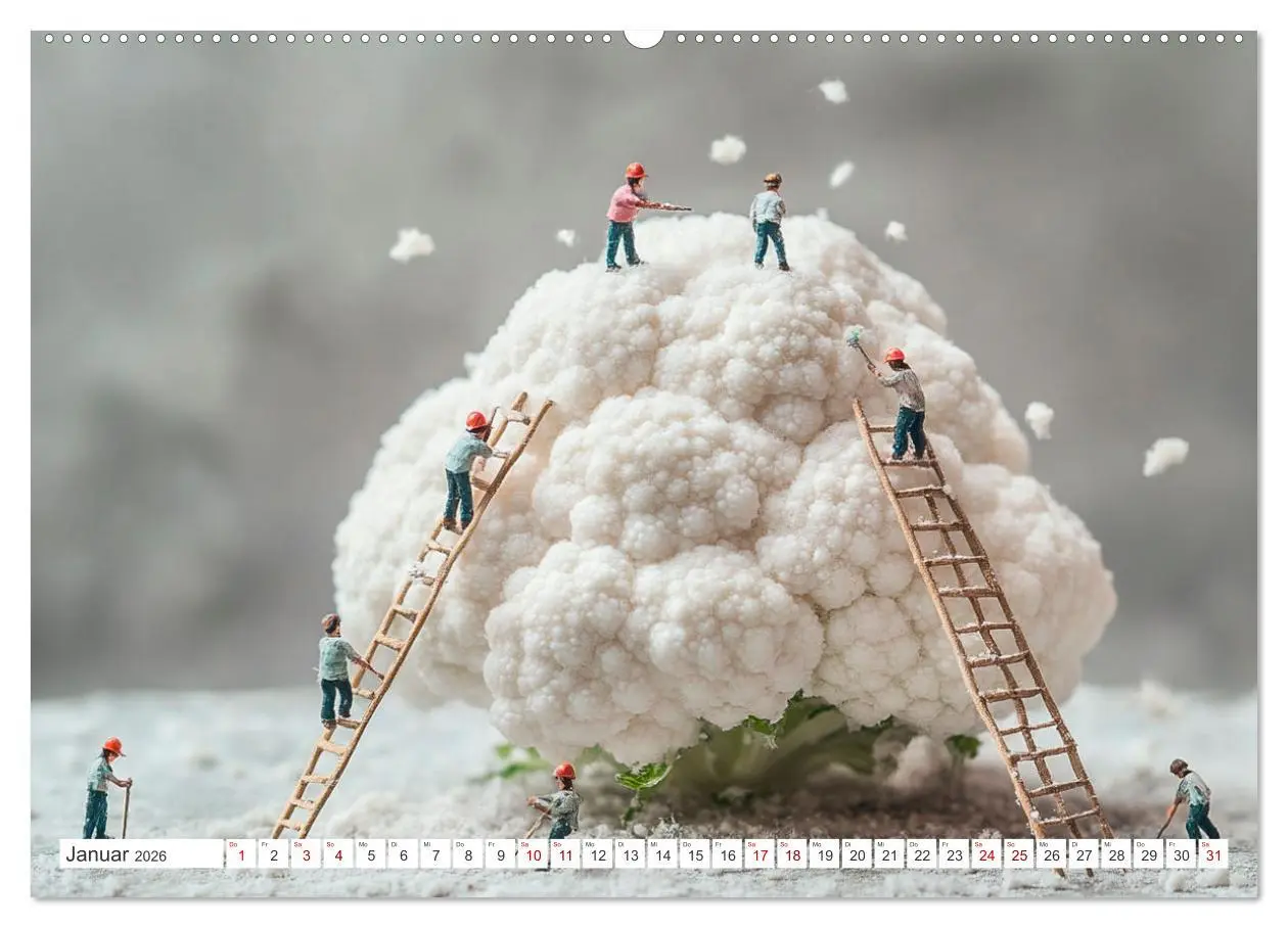 Bild: 9783457359006 | Miniatur-Universum: Ein Jahr in kleinen Welten (Wandkalender 2026...
