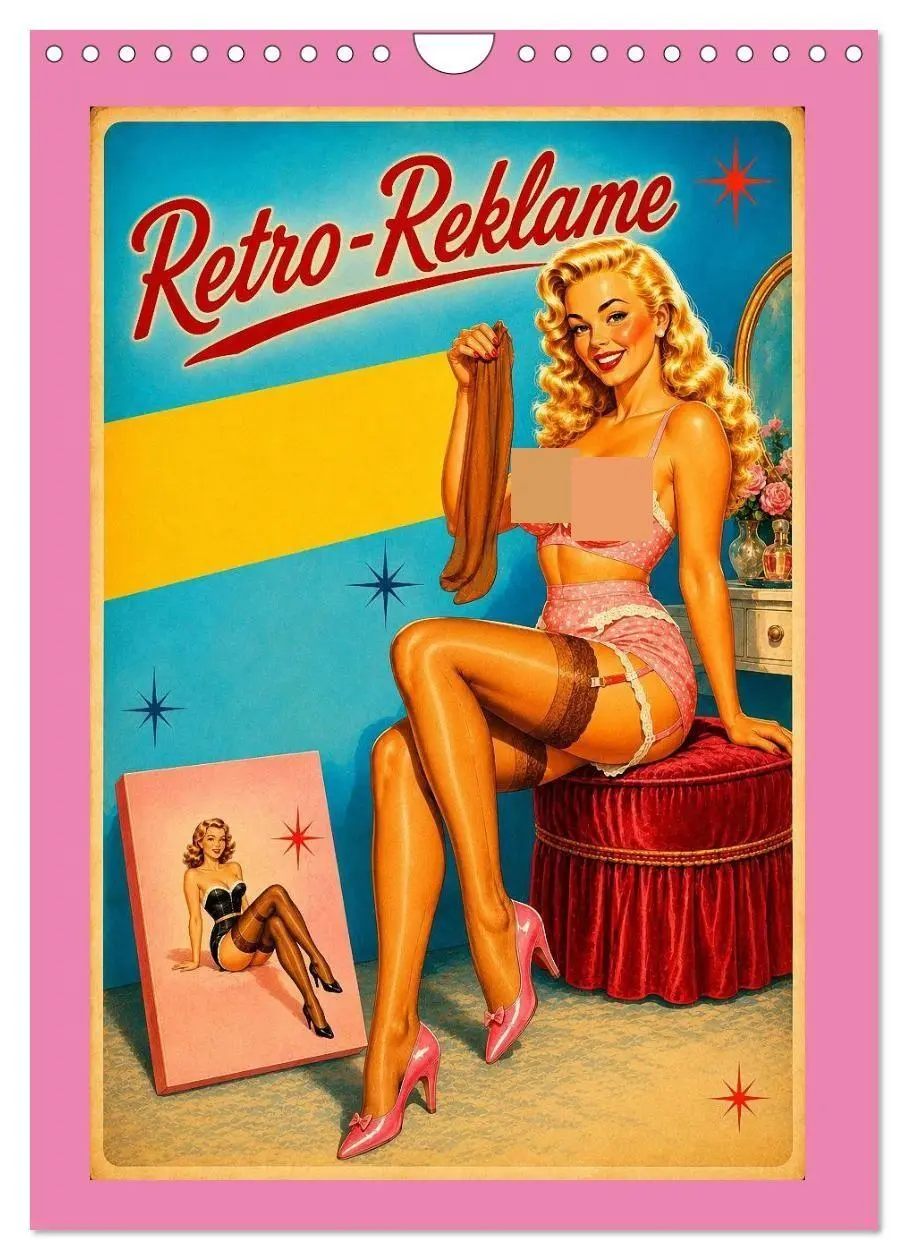 Cover: 9783594359006 | Retro-Reklame (Wandkalender 2027 DIN A4 hoch), CALVENDO Monatskalender