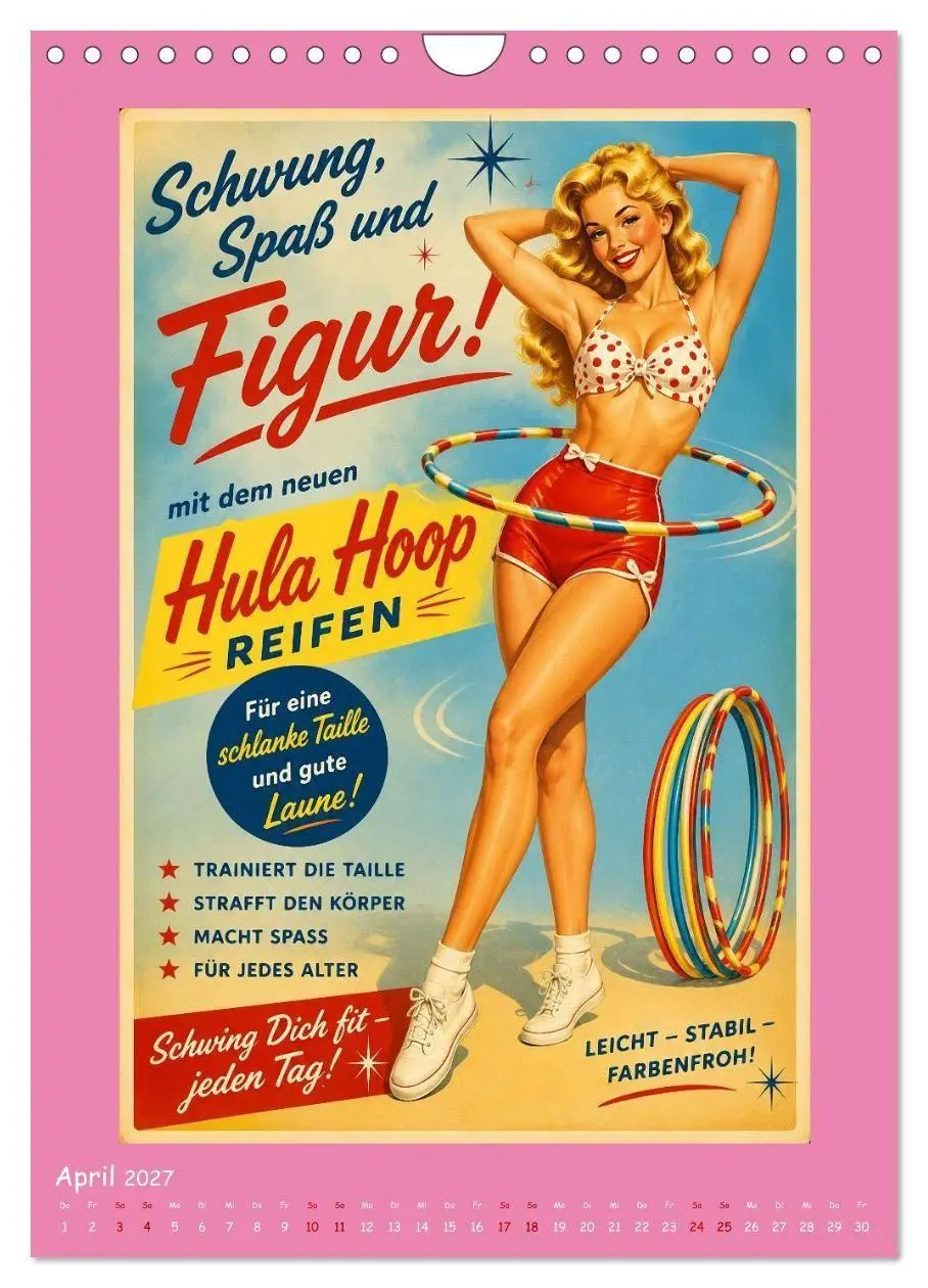 Bild: 9783594359006 | Retro-Reklame (Wandkalender 2027 DIN A4 hoch), CALVENDO Monatskalender