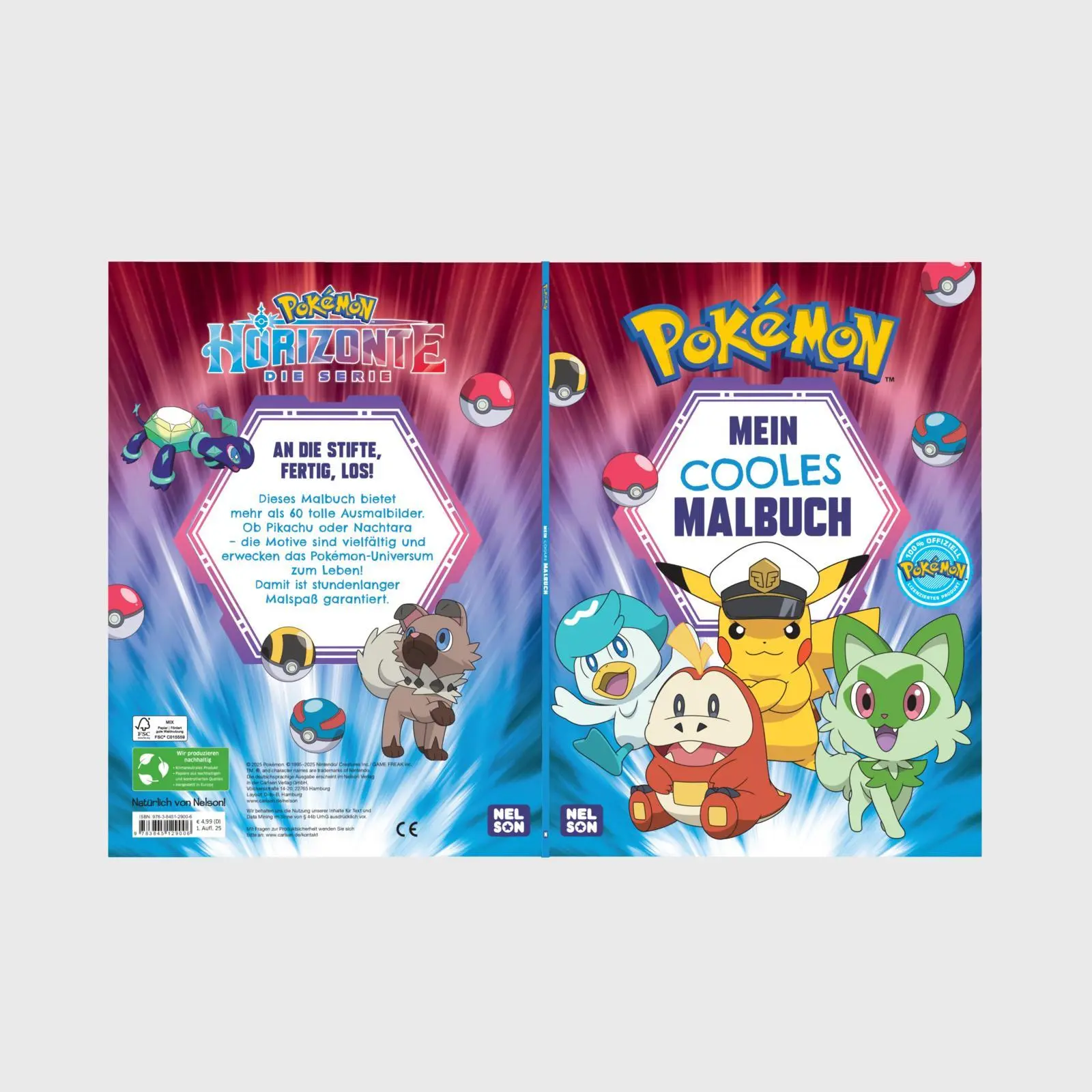 Bild: 9783845129006 | Pokémon Activity-Buch: Mein cooles Malbuch | Taschenbuch | 64 S.