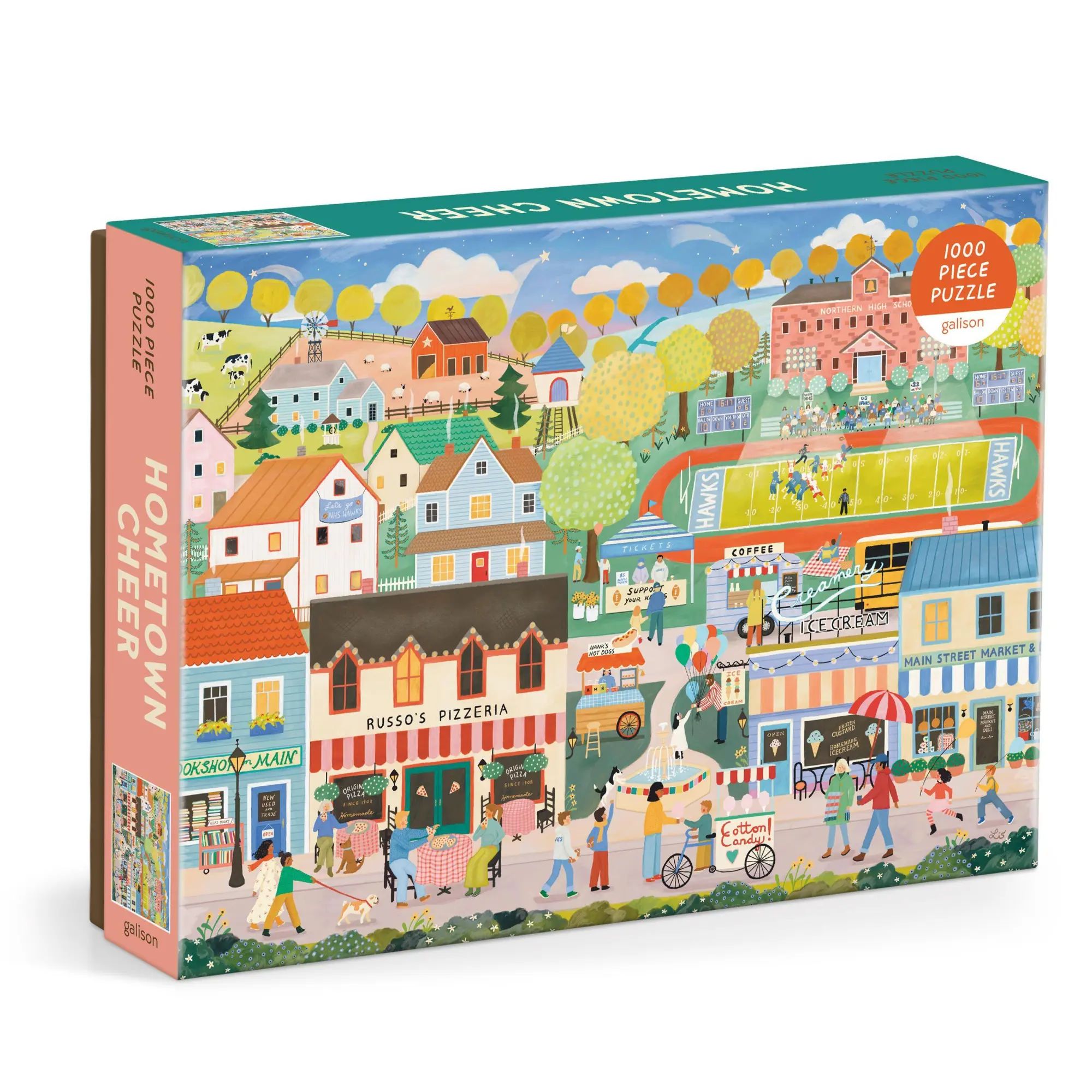 Cover: 9780735389106 | Hometown Cheer 1000 Piece Puzzle | Galison | Spiel | Galison | 2026
