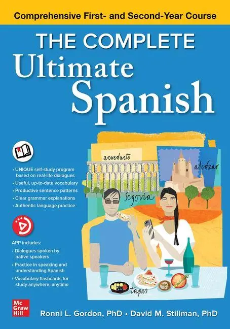 Cover: 9781264259106 | The Complete Ultimate Spanish: Comprehensive First- and Second-Year...