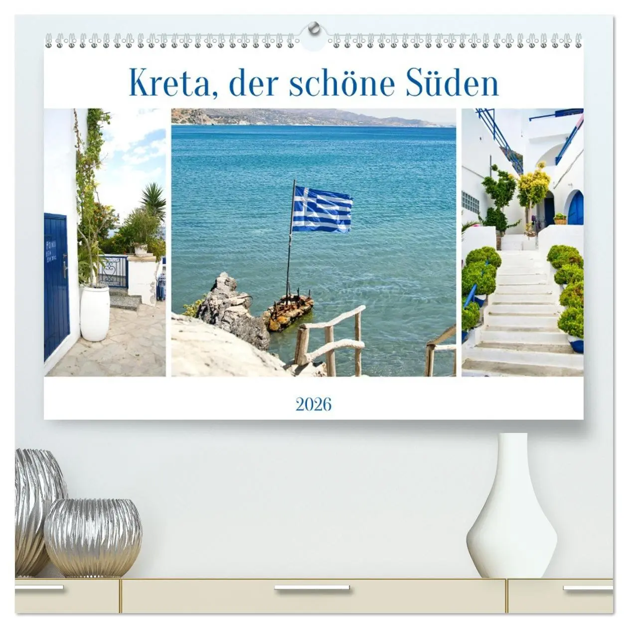 Cover: 9783457419106 | Kreta, der schöne Süden (hochwertiger Premium Wandkalender 2026 DIN...