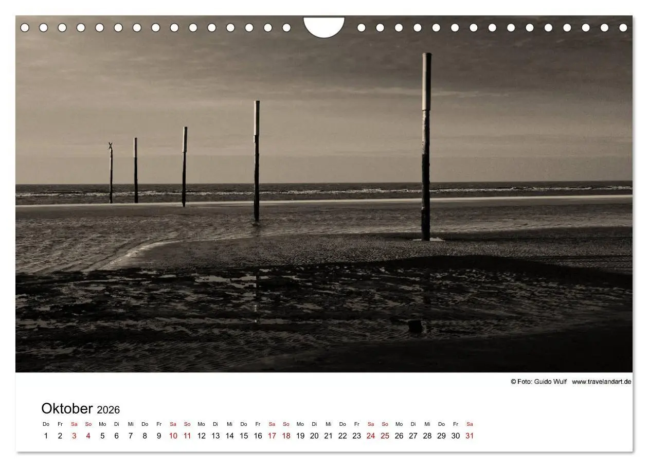 Bild: 9783457899106 | Sankt Peter-Ording. Ein Traum an der Nordsee (Wandkalender 2026 DIN...