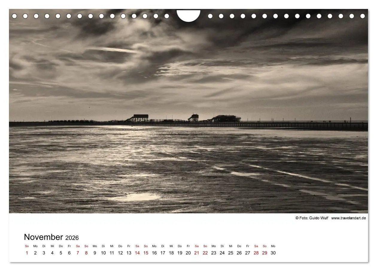 Bild: 9783457899106 | Sankt Peter-Ording. Ein Traum an der Nordsee (Wandkalender 2026 DIN...