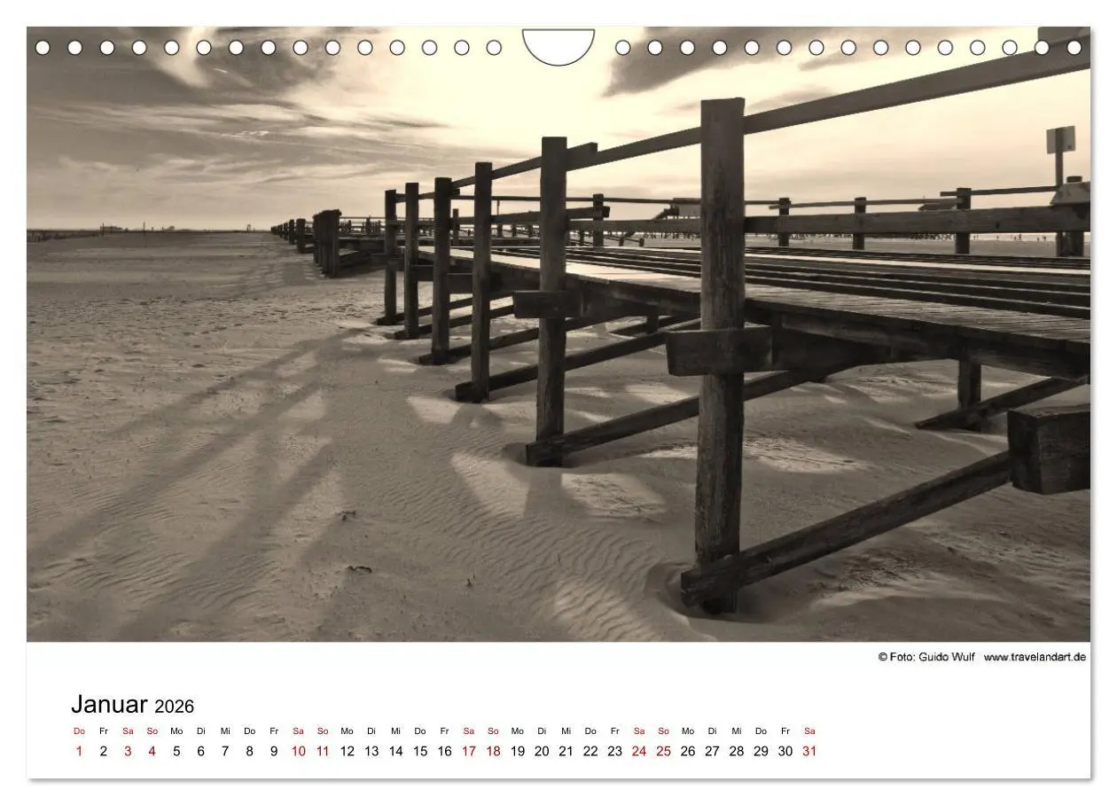 Bild: 9783457899106 | Sankt Peter-Ording. Ein Traum an der Nordsee (Wandkalender 2026 DIN...