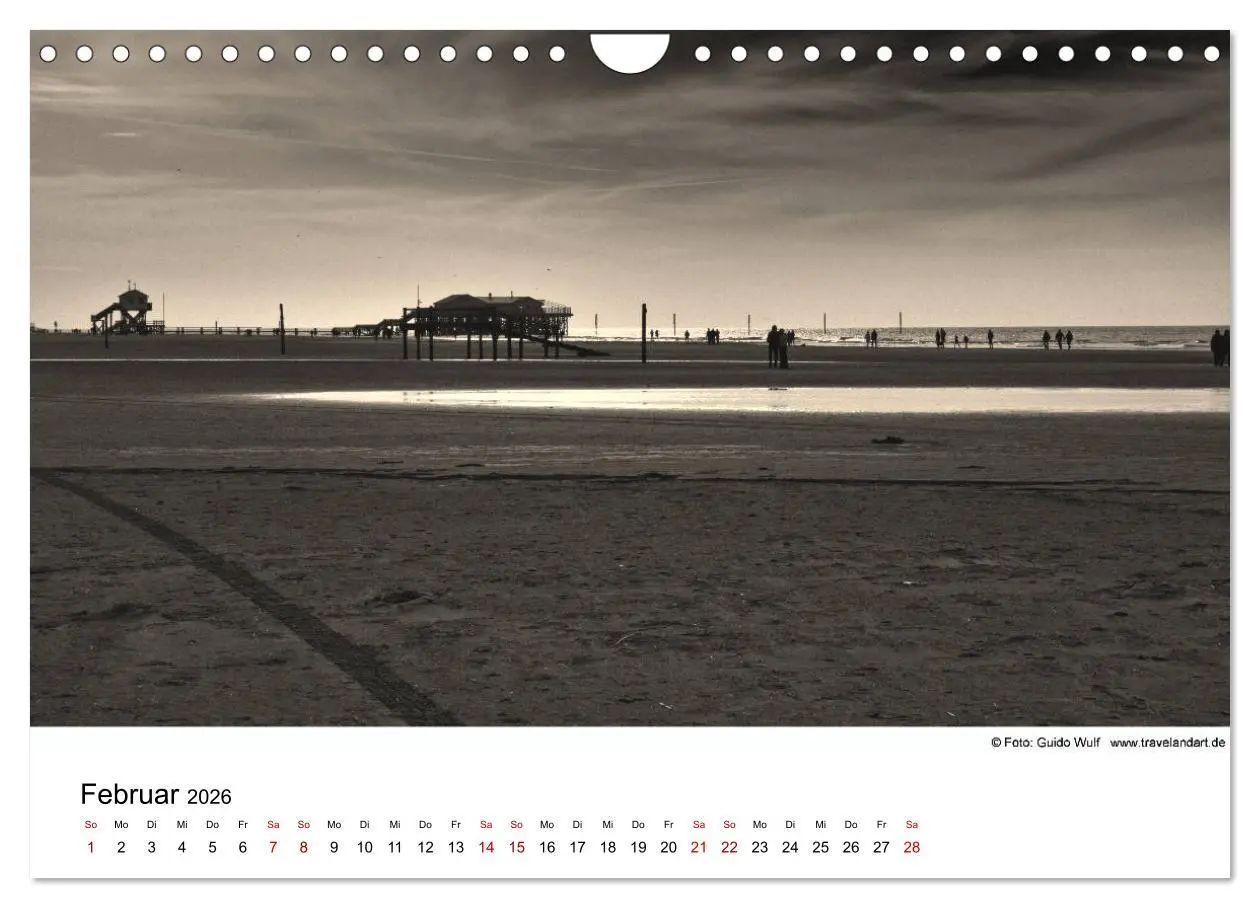 Bild: 9783457899106 | Sankt Peter-Ording. Ein Traum an der Nordsee (Wandkalender 2026 DIN...