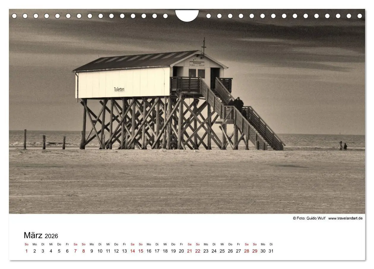 Bild: 9783457899106 | Sankt Peter-Ording. Ein Traum an der Nordsee (Wandkalender 2026 DIN...