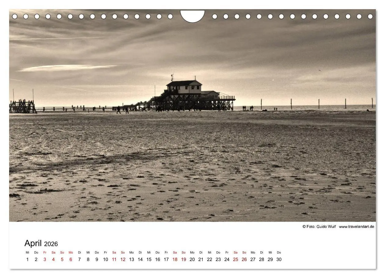 Bild: 9783457899106 | Sankt Peter-Ording. Ein Traum an der Nordsee (Wandkalender 2026 DIN...