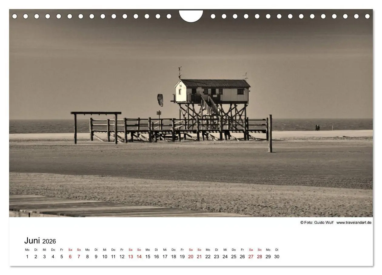 Bild: 9783457899106 | Sankt Peter-Ording. Ein Traum an der Nordsee (Wandkalender 2026 DIN...