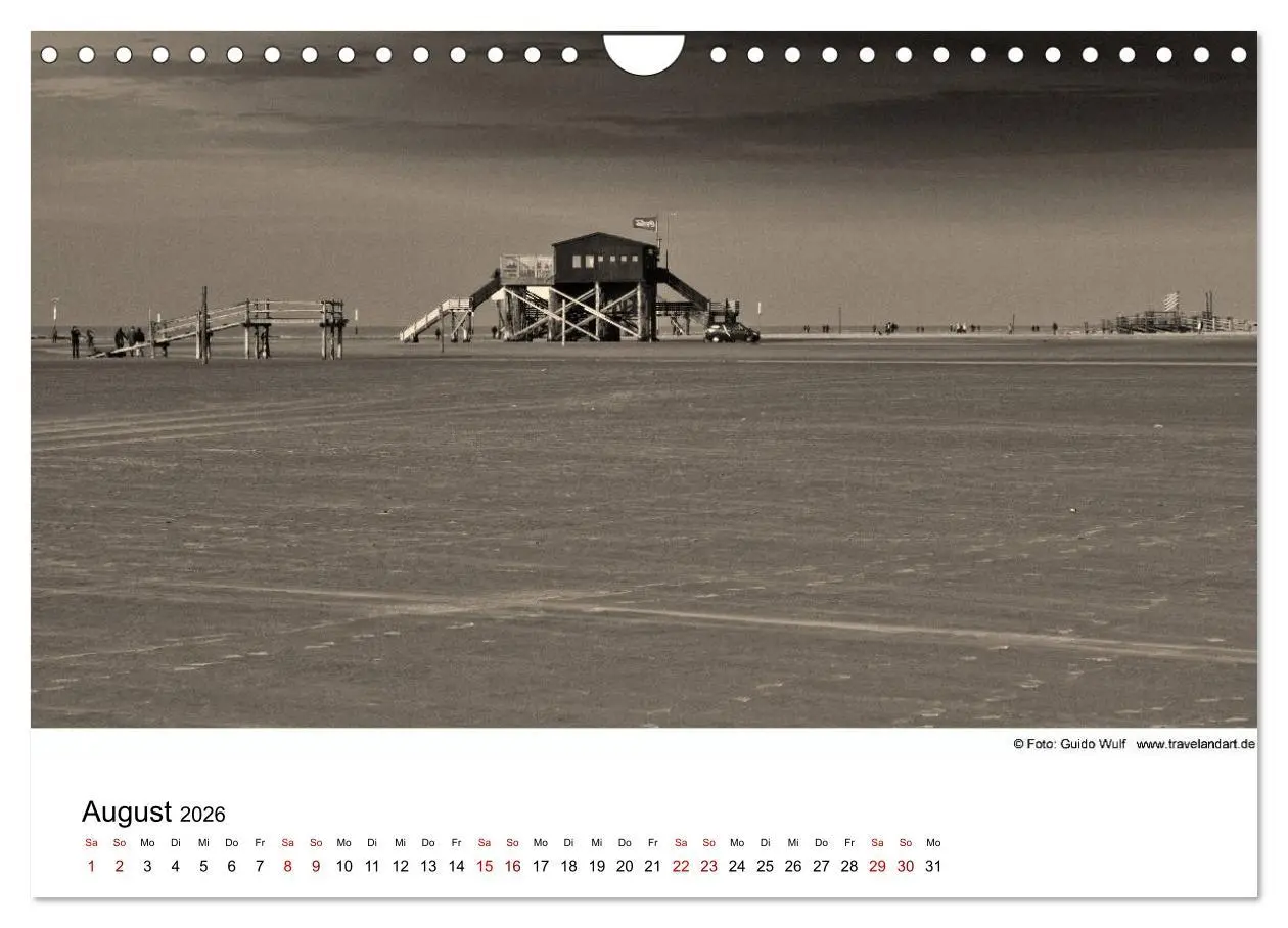 Bild: 9783457899106 | Sankt Peter-Ording. Ein Traum an der Nordsee (Wandkalender 2026 DIN...