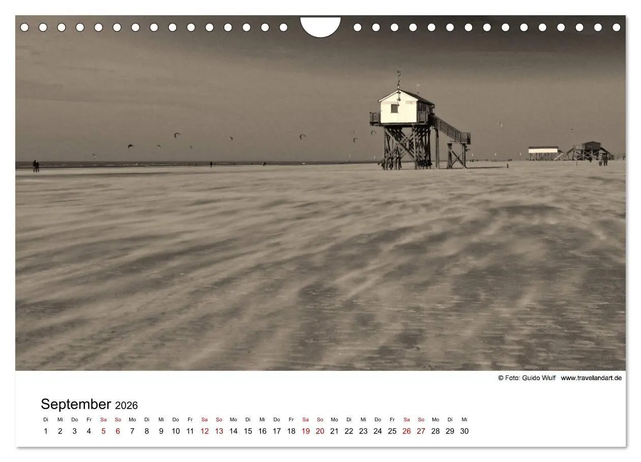 Bild: 9783457899106 | Sankt Peter-Ording. Ein Traum an der Nordsee (Wandkalender 2026 DIN...