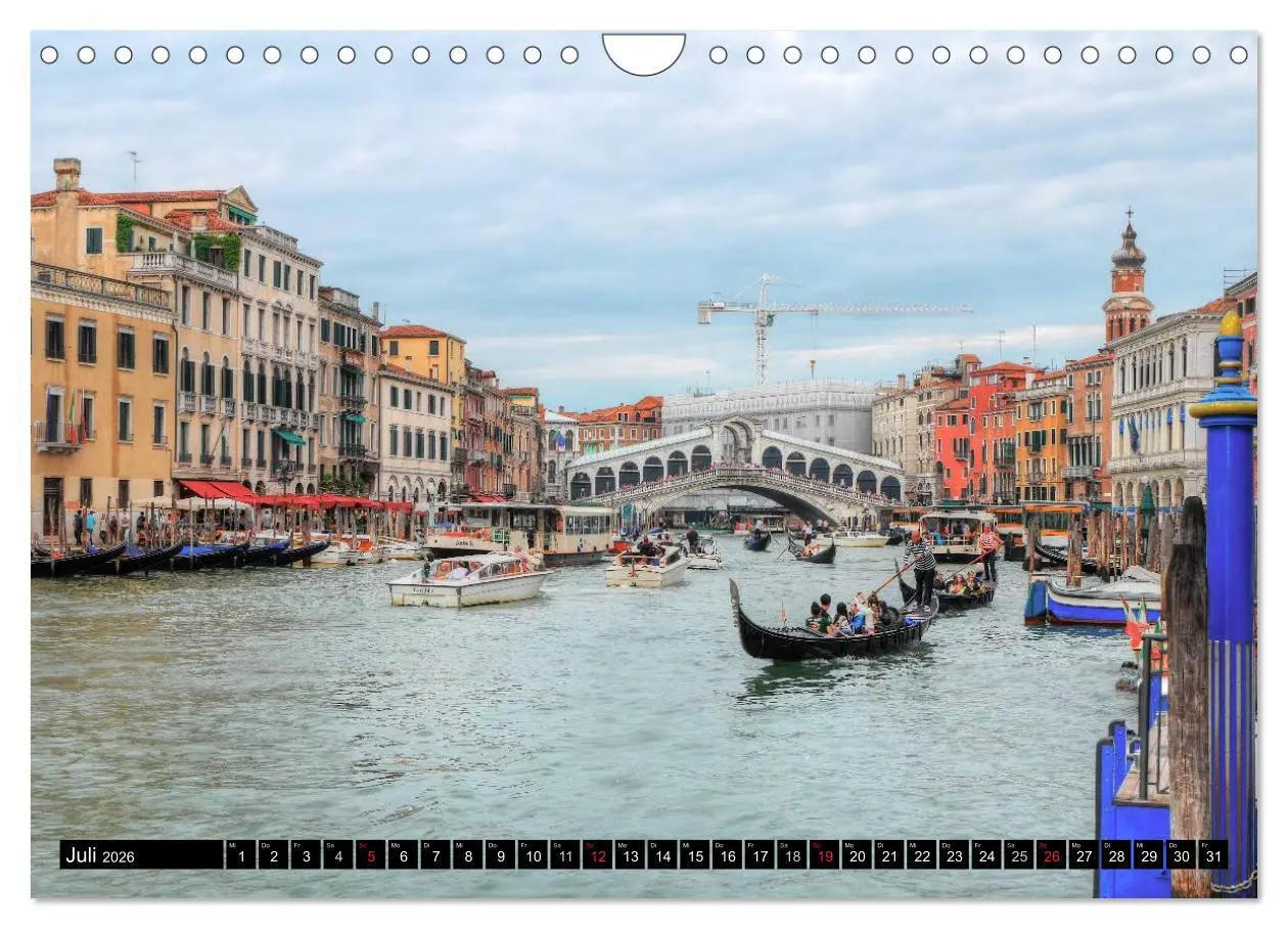 Bild: 9783457969106 | Venedig - Der andere Blick (Wandkalender 2026 DIN A4 quer),...