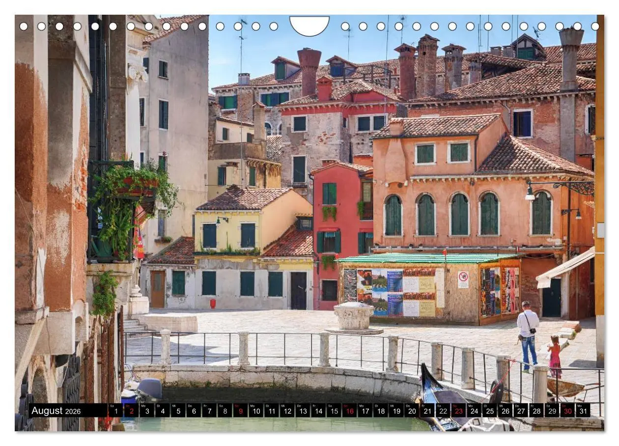 Bild: 9783457969106 | Venedig - Der andere Blick (Wandkalender 2026 DIN A4 quer),...