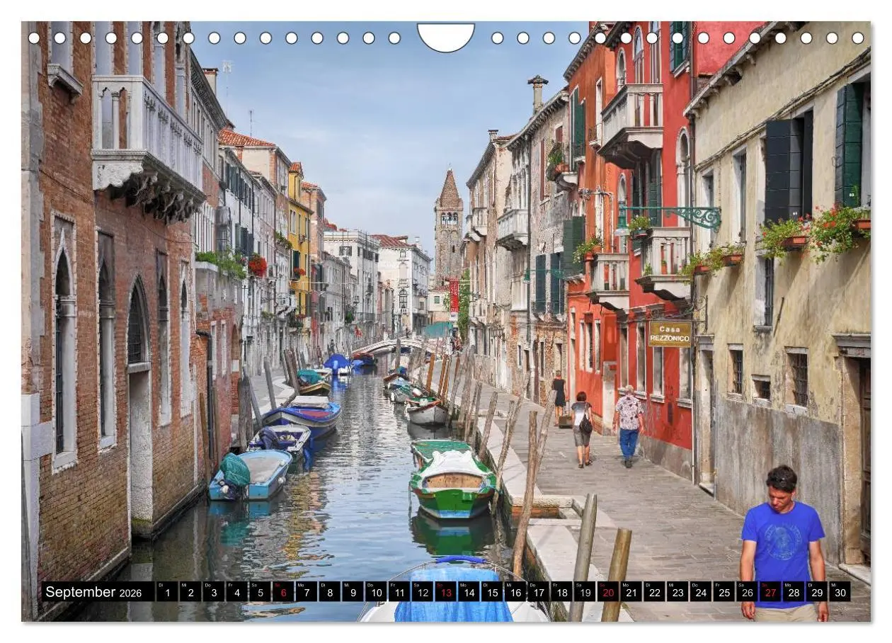 Bild: 9783457969106 | Venedig - Der andere Blick (Wandkalender 2026 DIN A4 quer),...