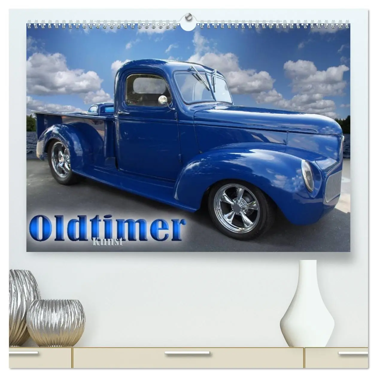 Cover: 9783516059106 | Oldtimer-Kunst (hochwertiger Premium Wandkalender 2026 DIN A2...