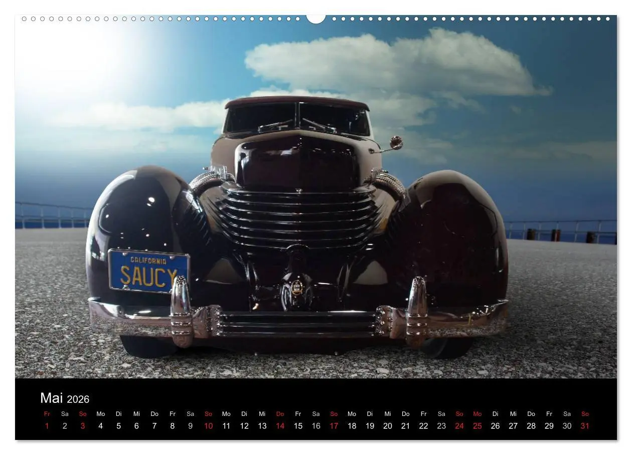 Bild: 9783516059106 | Oldtimer-Kunst (hochwertiger Premium Wandkalender 2026 DIN A2...