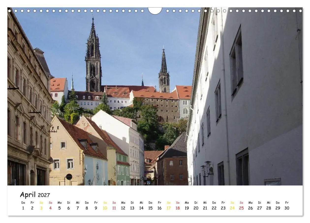 Bild: 9783569909106 | Meißen (Wandkalender 2027 DIN A3 quer), CALVENDO Monatskalender | 2027