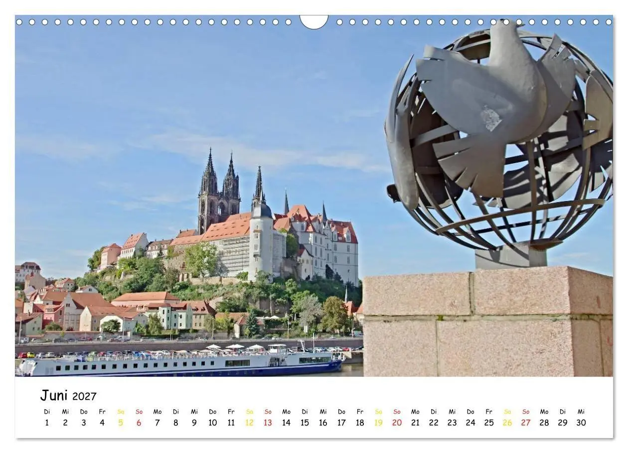 Bild: 9783569909106 | Meißen (Wandkalender 2027 DIN A3 quer), CALVENDO Monatskalender | 2027
