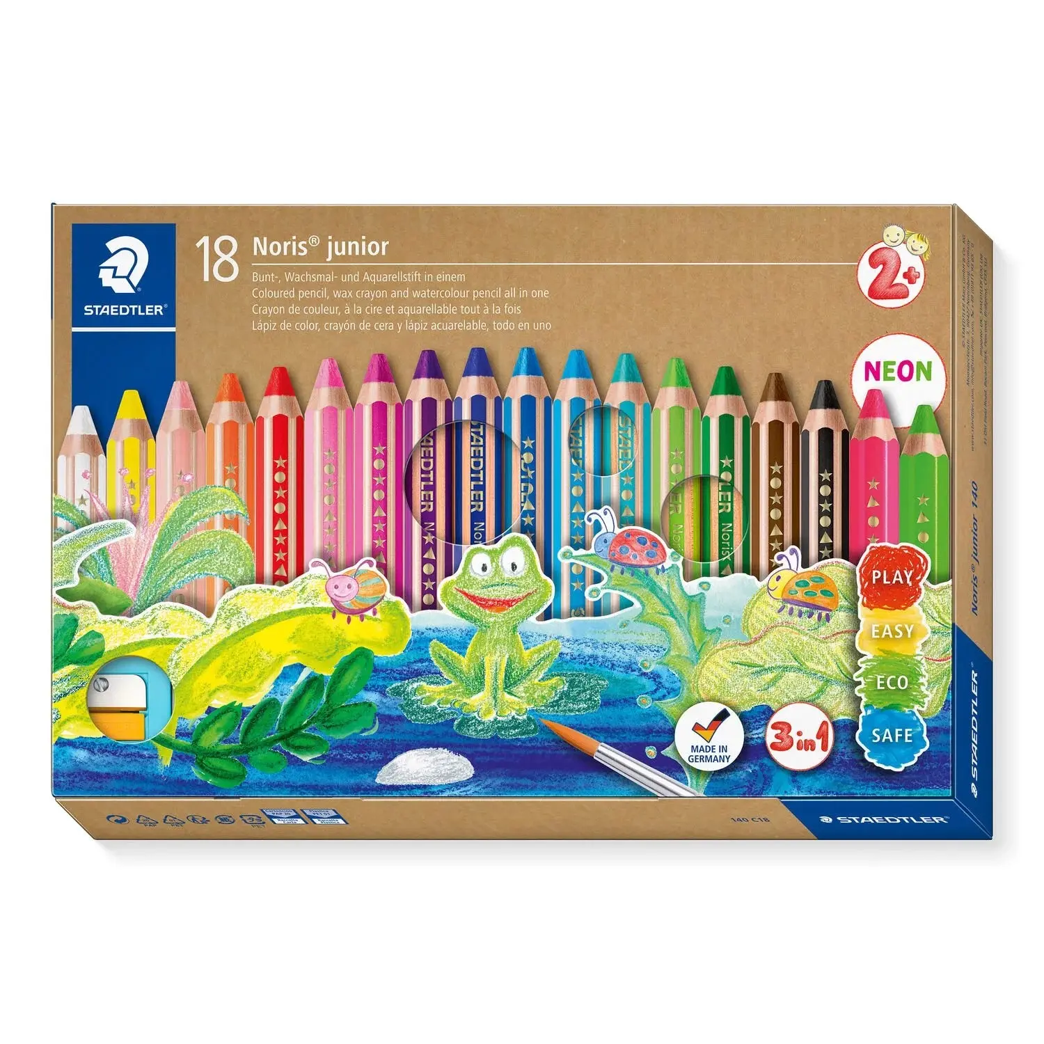 Cover: 4007817029206 | STAEDTLER Buntstifte Noris® junior 140, 18er Set | 140 C18 | 2022
