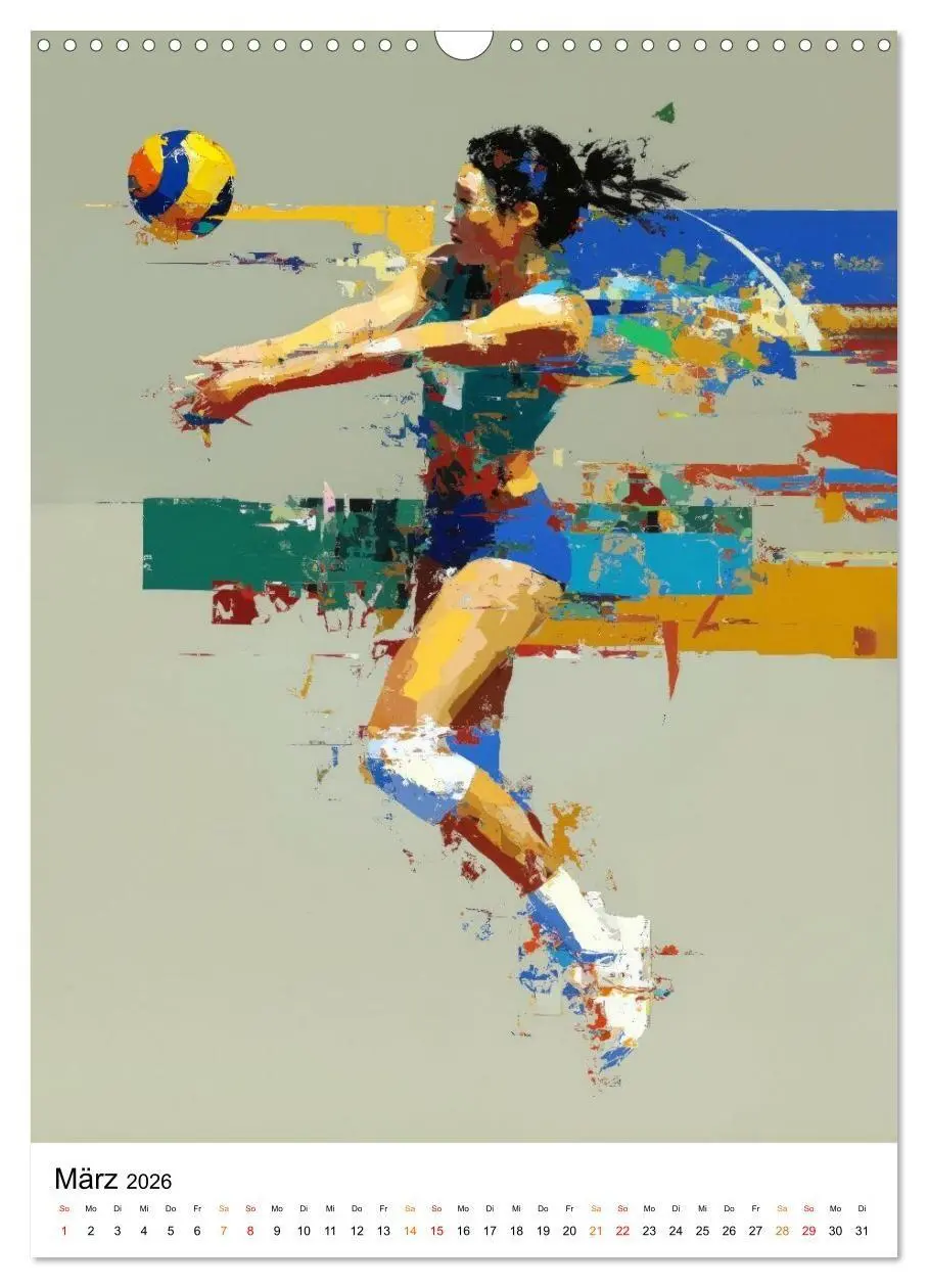 Bild: 9783516739206 | Sport in Farben (Wandkalender 2026 DIN A3 hoch), CALVENDO...