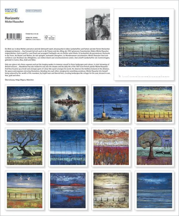 Bild: 9783731879206 | Horizonte 2025 | Korsch Verlag | Kalender | Spiralbindung | Deutsch