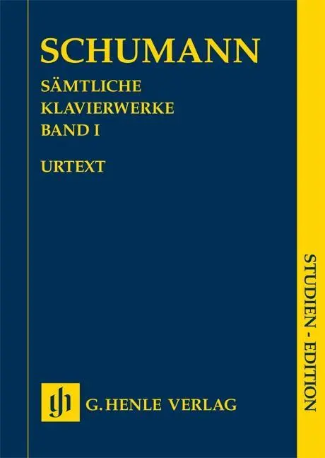 Cover: 9790201899206 | Schumann, R: Sämtliche Klavierwerke 1/Kt | Robert Schumann | Buch