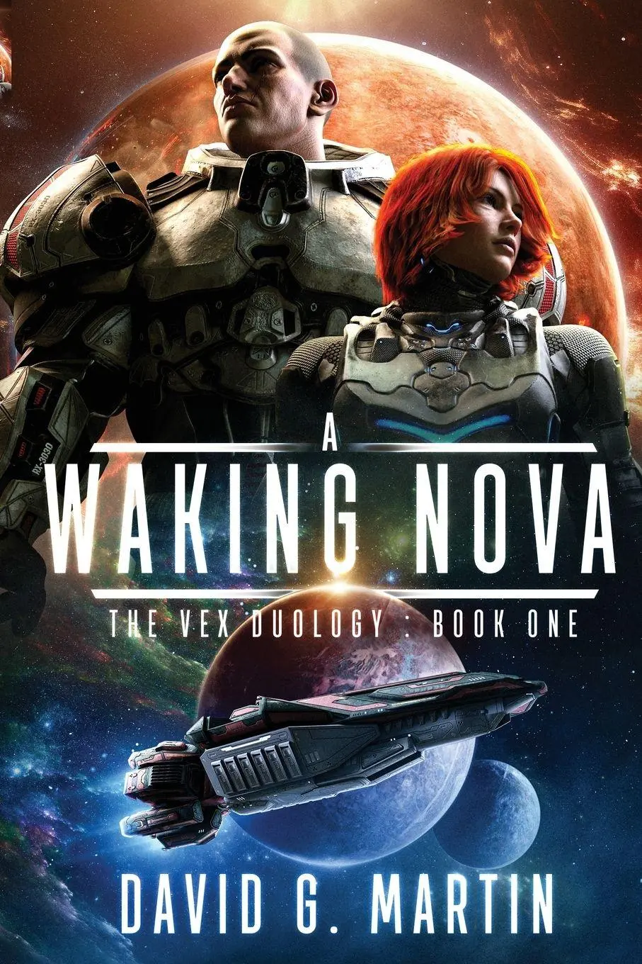 Cover: 9798994269206 | A Waking Nova | The Vex Duology: Book One | David G. Martin | Buch