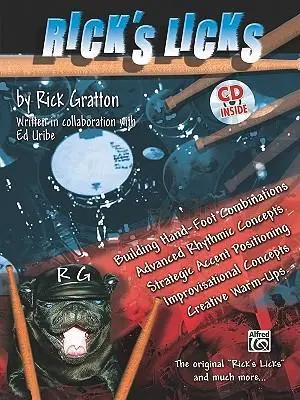 Cover: 9780757909306 | Rick'S Licks Drum | Rick Gratton | Taschenbuch | Songbuch (Schlagzeug)