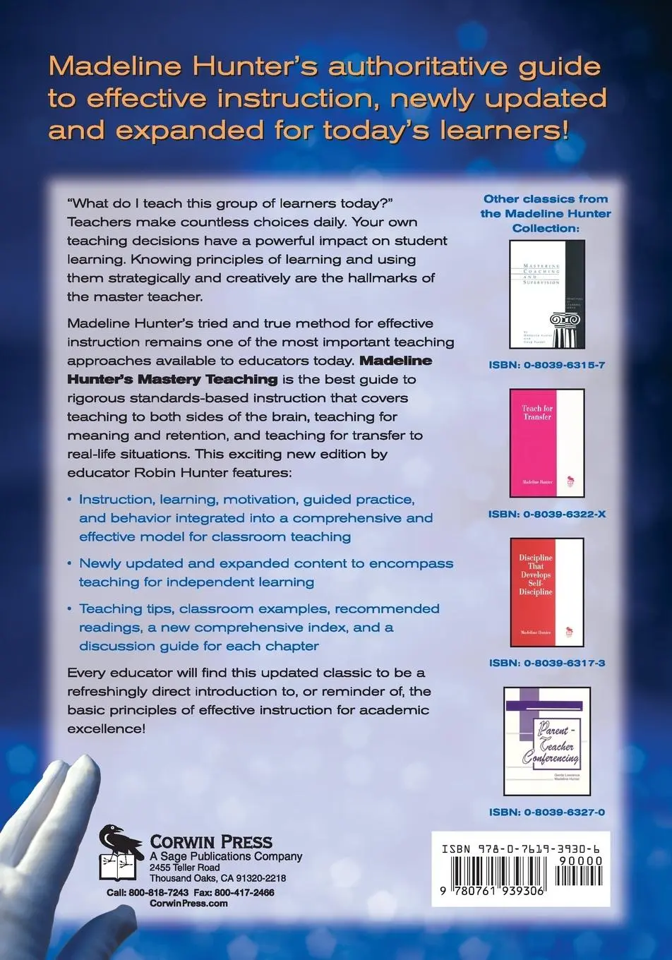 Rückseite: 9780761939306 | Madeline Hunter's Mastery TeachingIncreasing Instructional...