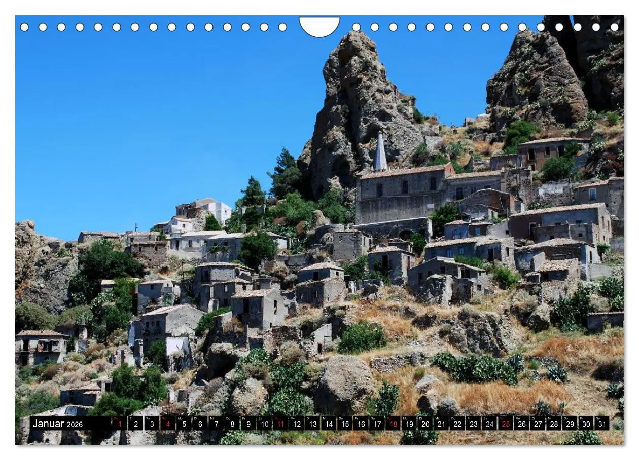 Bild: 9783516039306 | Kalabrien - Italien (Wandkalender 2026 DIN A4 quer), CALVENDO...