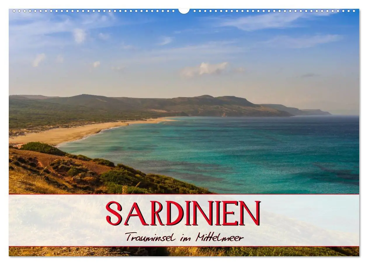 Cover: 9783516109306 | Sardinien Panoramakalender (Wandkalender 2026 DIN A2 quer),...