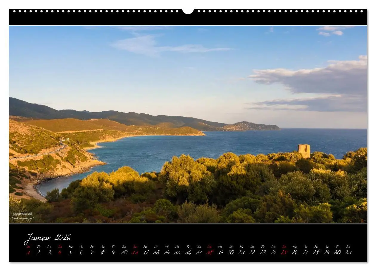 Bild: 9783516109306 | Sardinien Panoramakalender (Wandkalender 2026 DIN A2 quer),...
