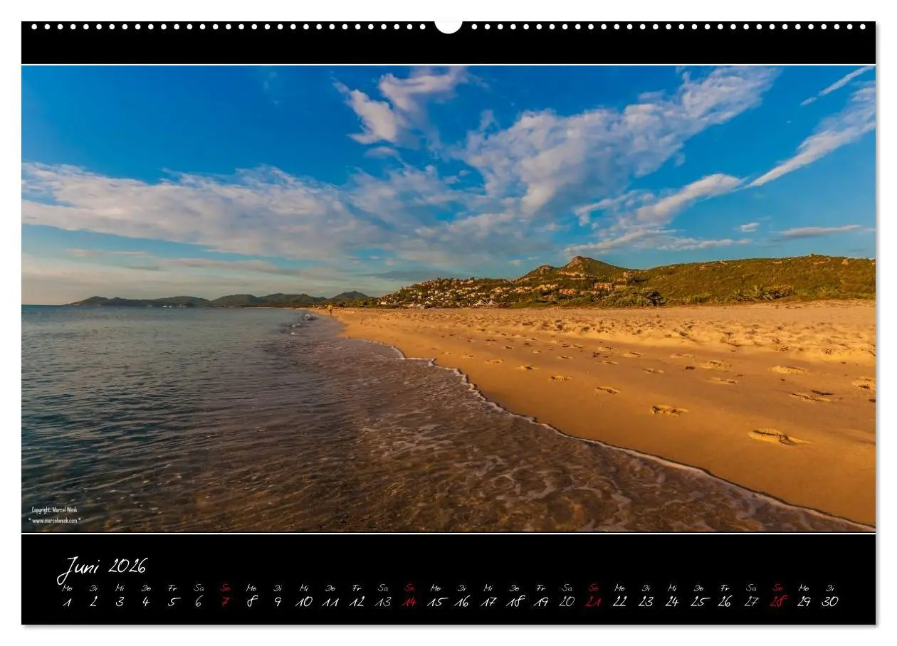 Bild: 9783516109306 | Sardinien Panoramakalender (Wandkalender 2026 DIN A2 quer),...