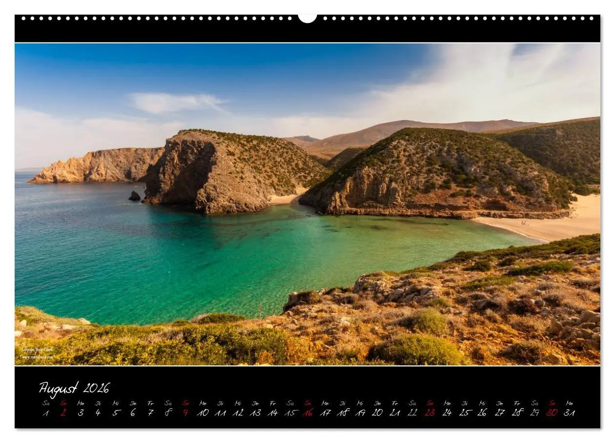 Bild: 9783516109306 | Sardinien Panoramakalender (Wandkalender 2026 DIN A2 quer),...